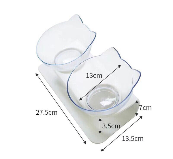Pet Bowls With Raised Feeding