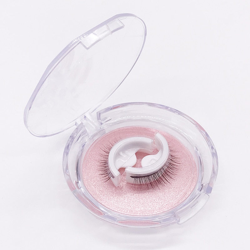 Reusable Self-Adhesive Eyelashes Natural Multiple reversible glue-free self-adhesive pairs of false eyelashes Dropshipping
