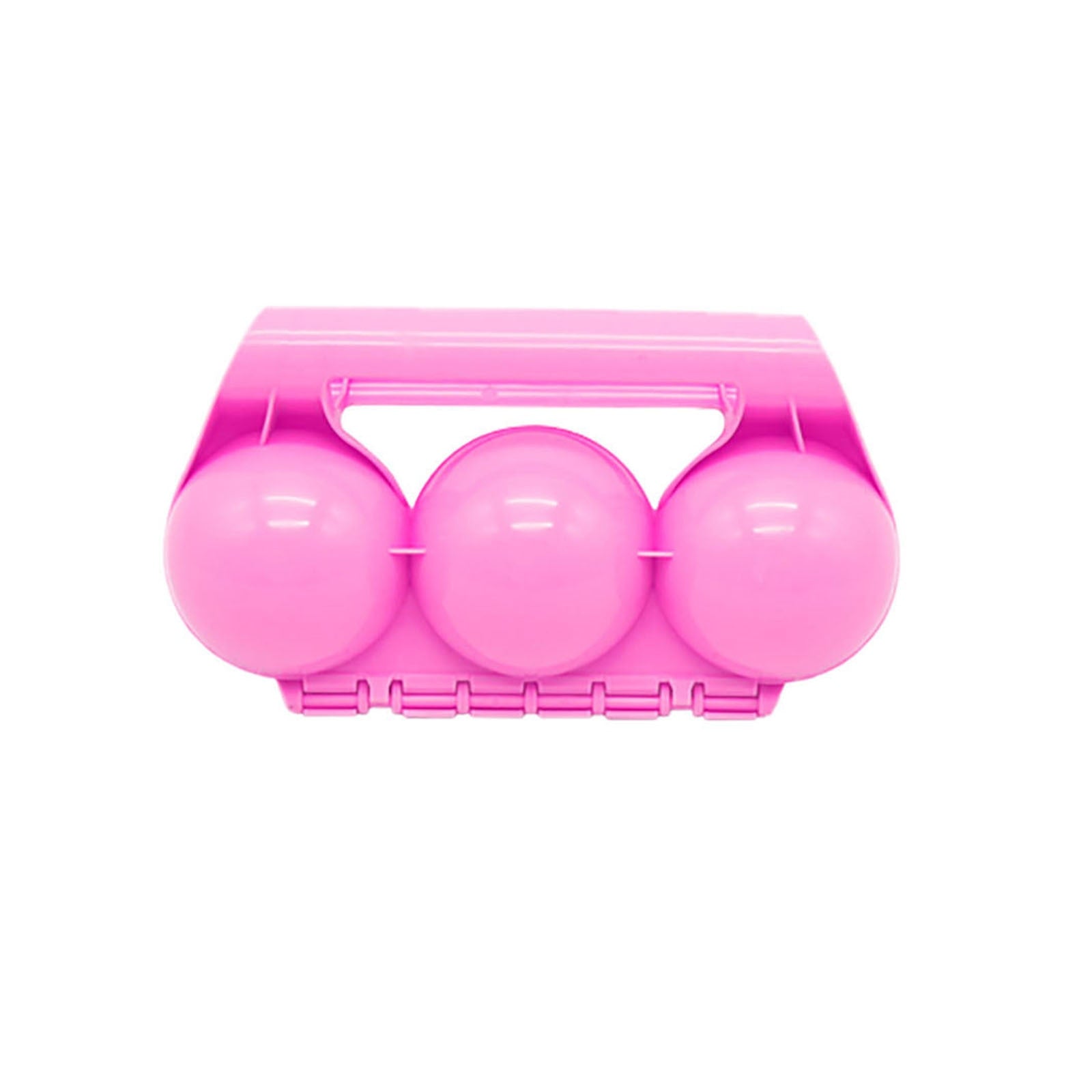 8cm Heart Snowball Maker Winter Plastic Snowball Maker Clip Kids Outdoor Sand Snow Ball Mold Toys Fight Clip Toy play snow tool