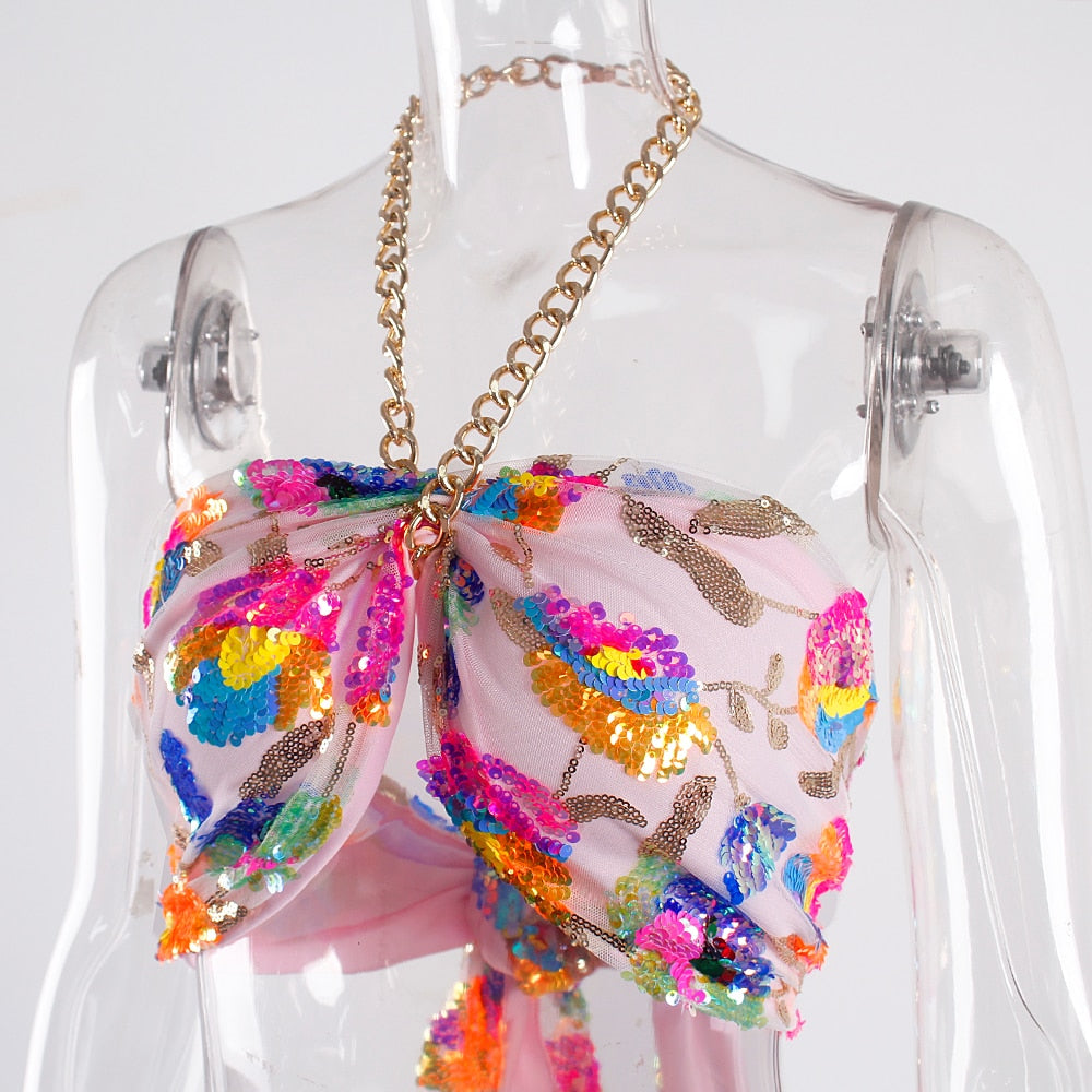 Tie Up Floral  Top