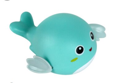 1pc Baby Bath Toys Cute Cartoon Tortoise Whale Animal Toddler Water Toy Infant Swim Chain Clockwork Summer Time Kids Toy