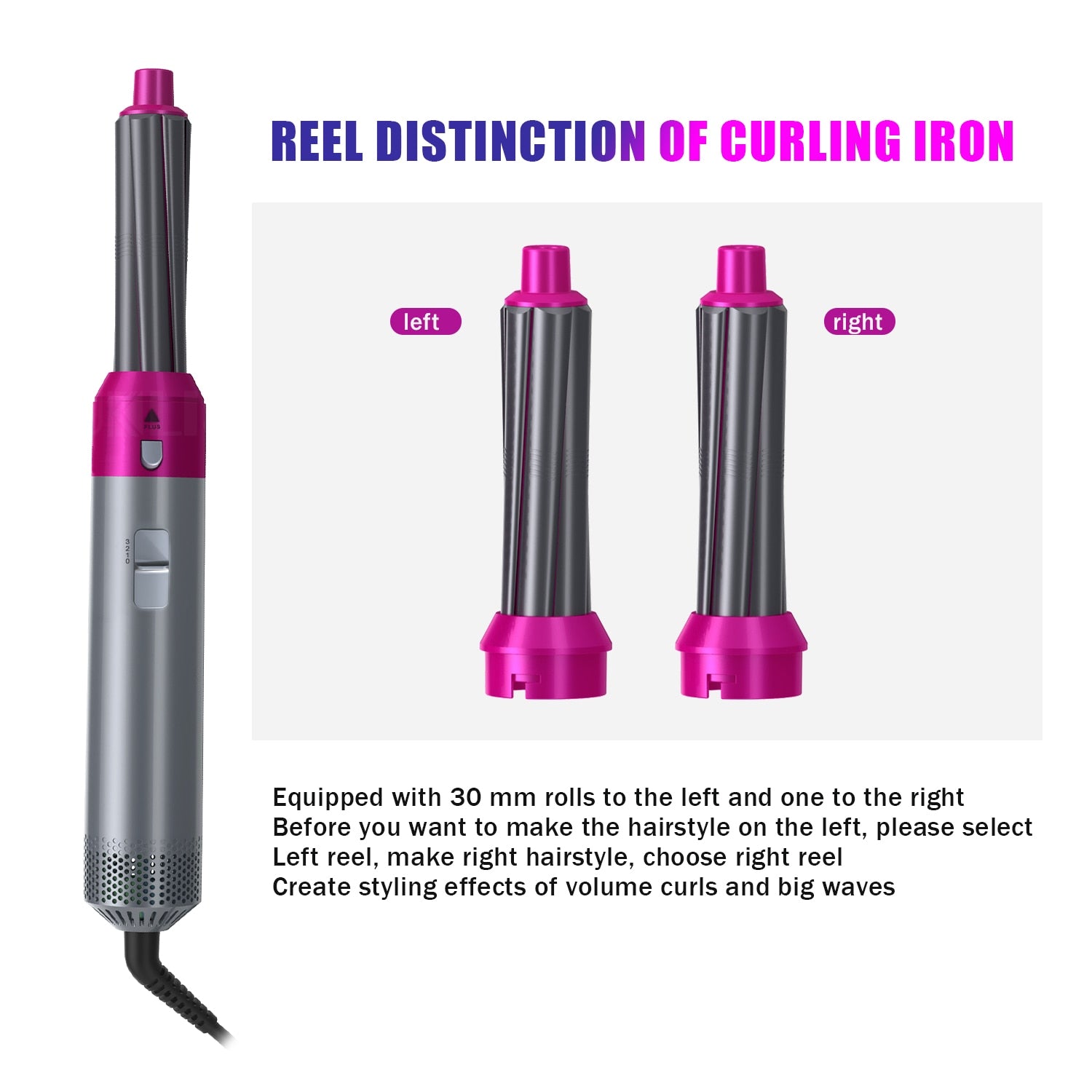 🔥Huge Sale 70 % OFF JetCurl-5-In-1 Hair Styler