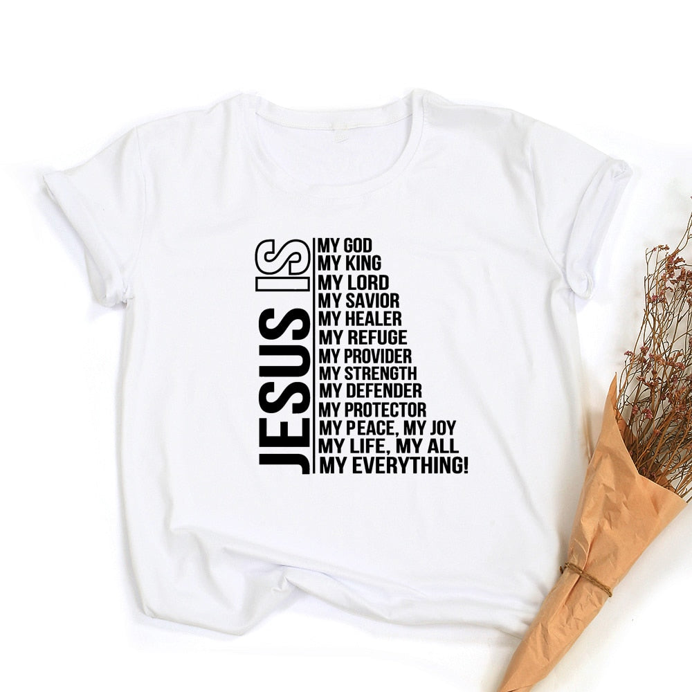 ✨BUY 1  GET 1 FREE✨ Use code JESUS2- T-Shirt Jesus Is Everything.