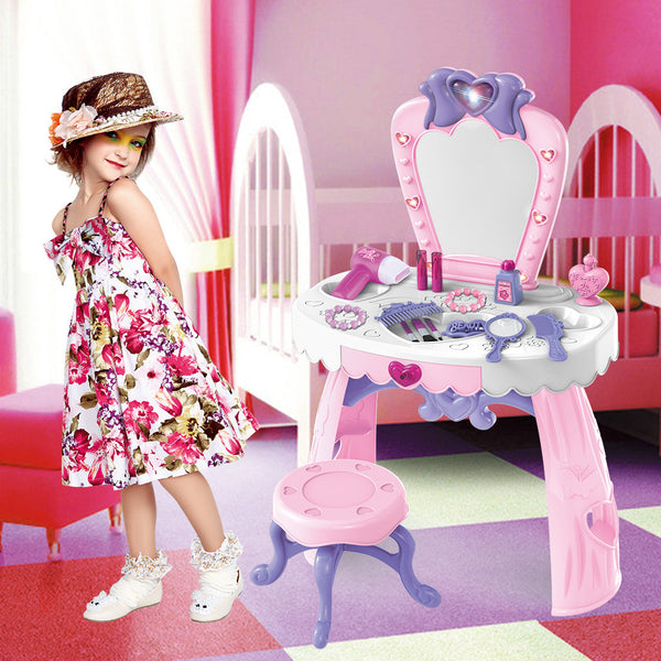 Vanity Beauty Dresser Table With Fashion & Makeup Accessories For Girls