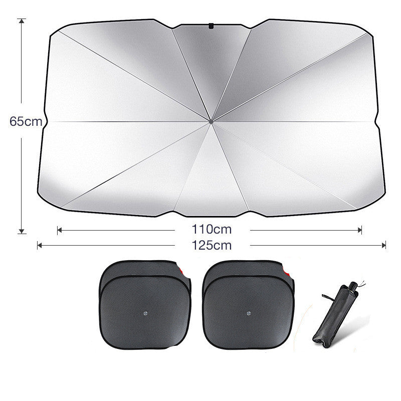 New Car Parasol Interior Front Windshield Visor Sun Protection And Heat Insulation Artifact