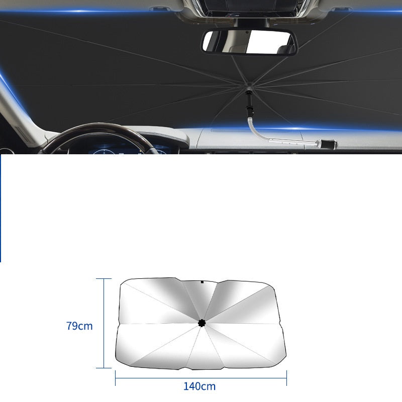 New Car Parasol Interior Front Windshield Visor Sun Protection And Heat Insulation Artifact