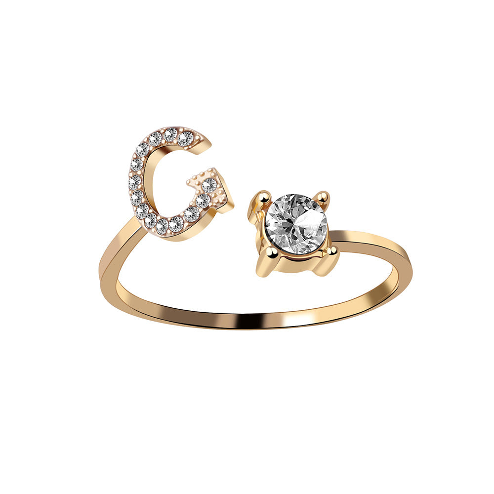 BOGO Jerwin-Letter Ring