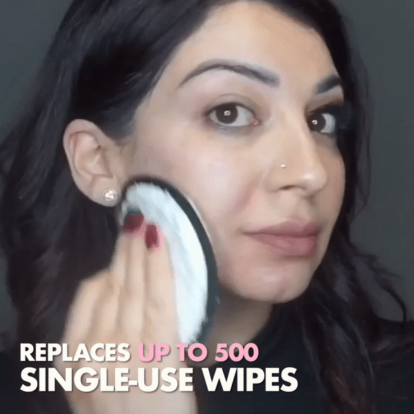 3 Pcs Powcloud-Resuable Makeup Removing Pads